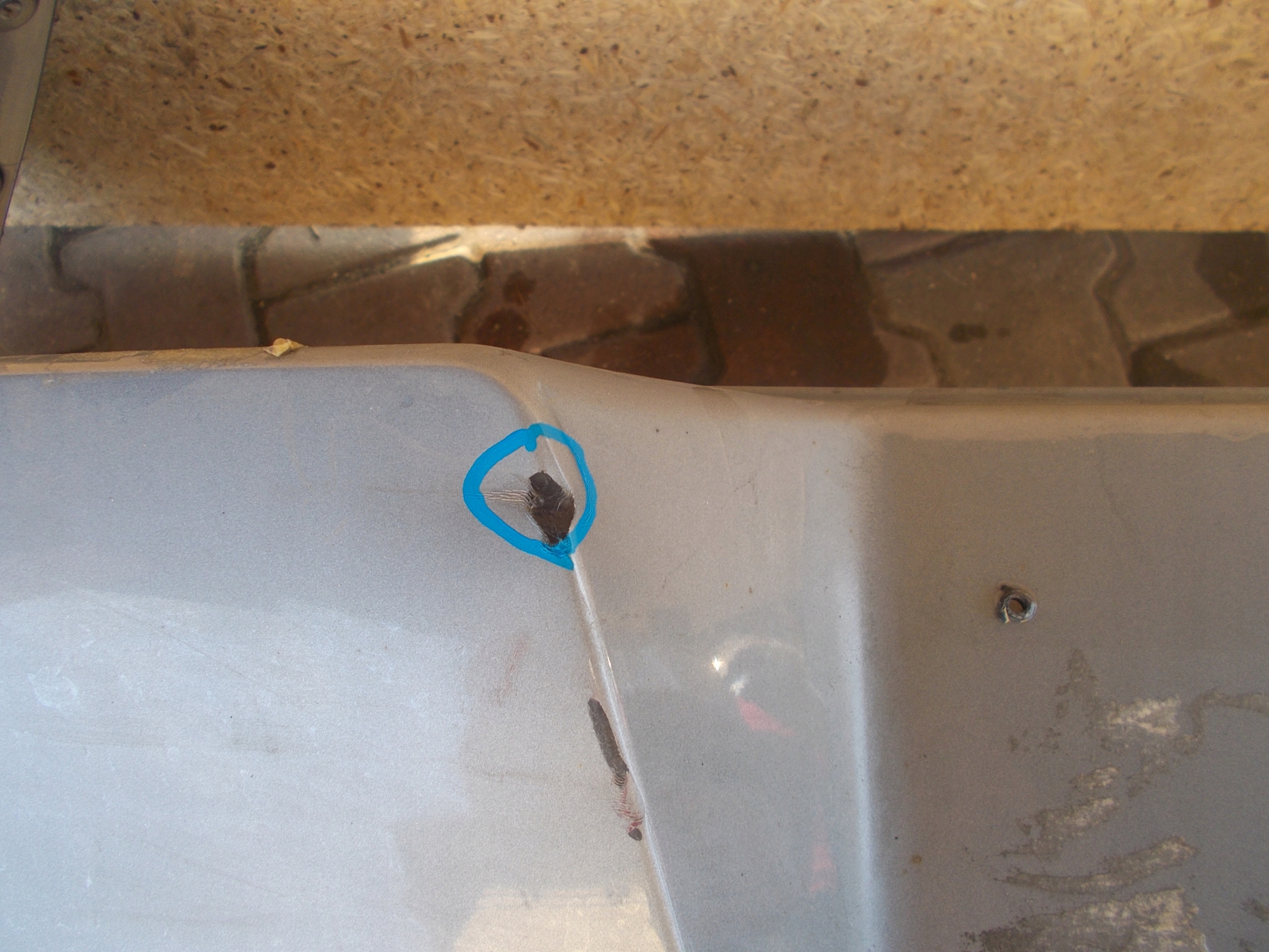 bumper rear part rear VW Tiguan 5N0