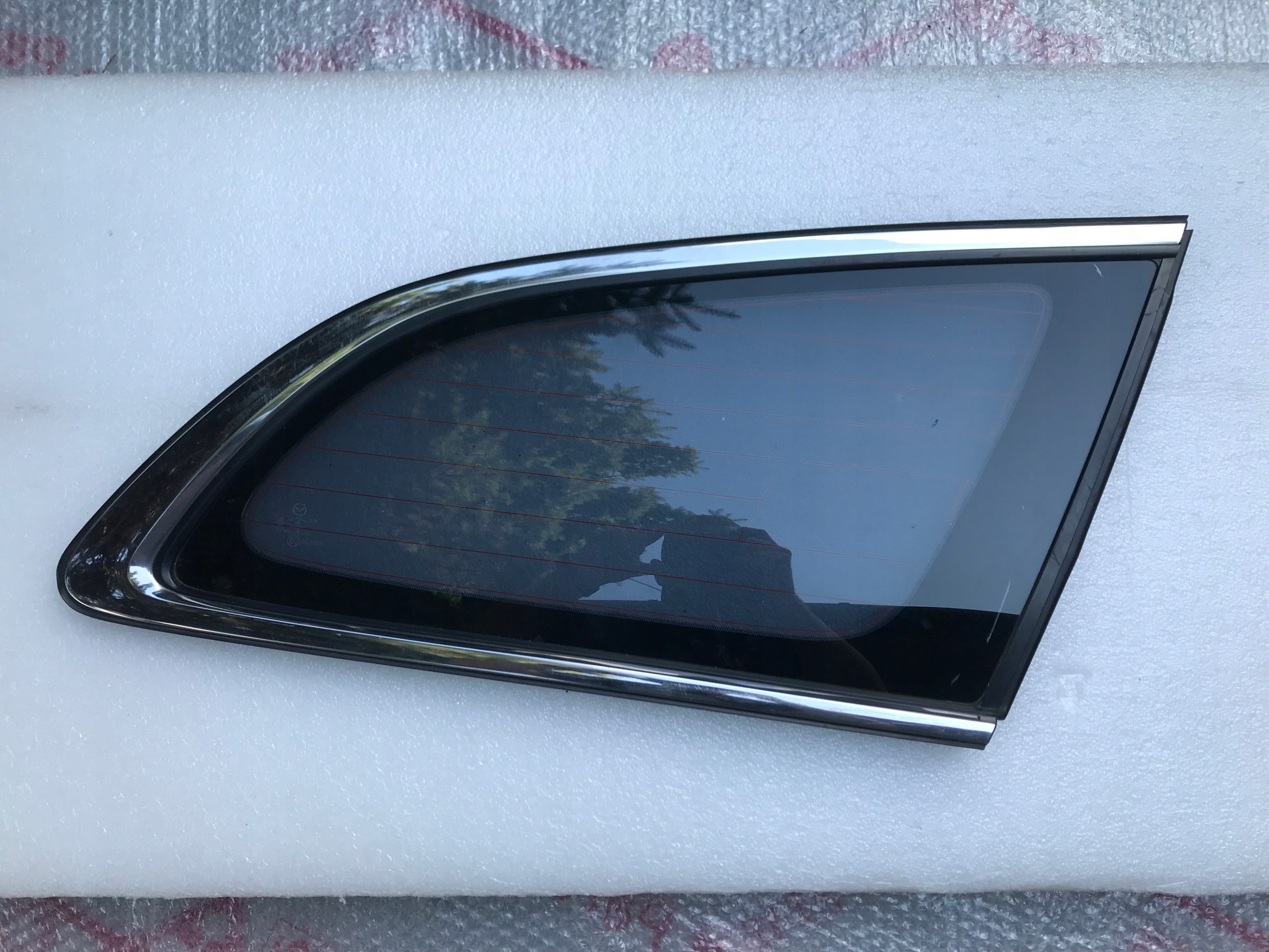 MAZDA 6 VI GJ ПРАВОЕ СТЕКЛО ЗАДНЕЕ КУЗОВ 2012-