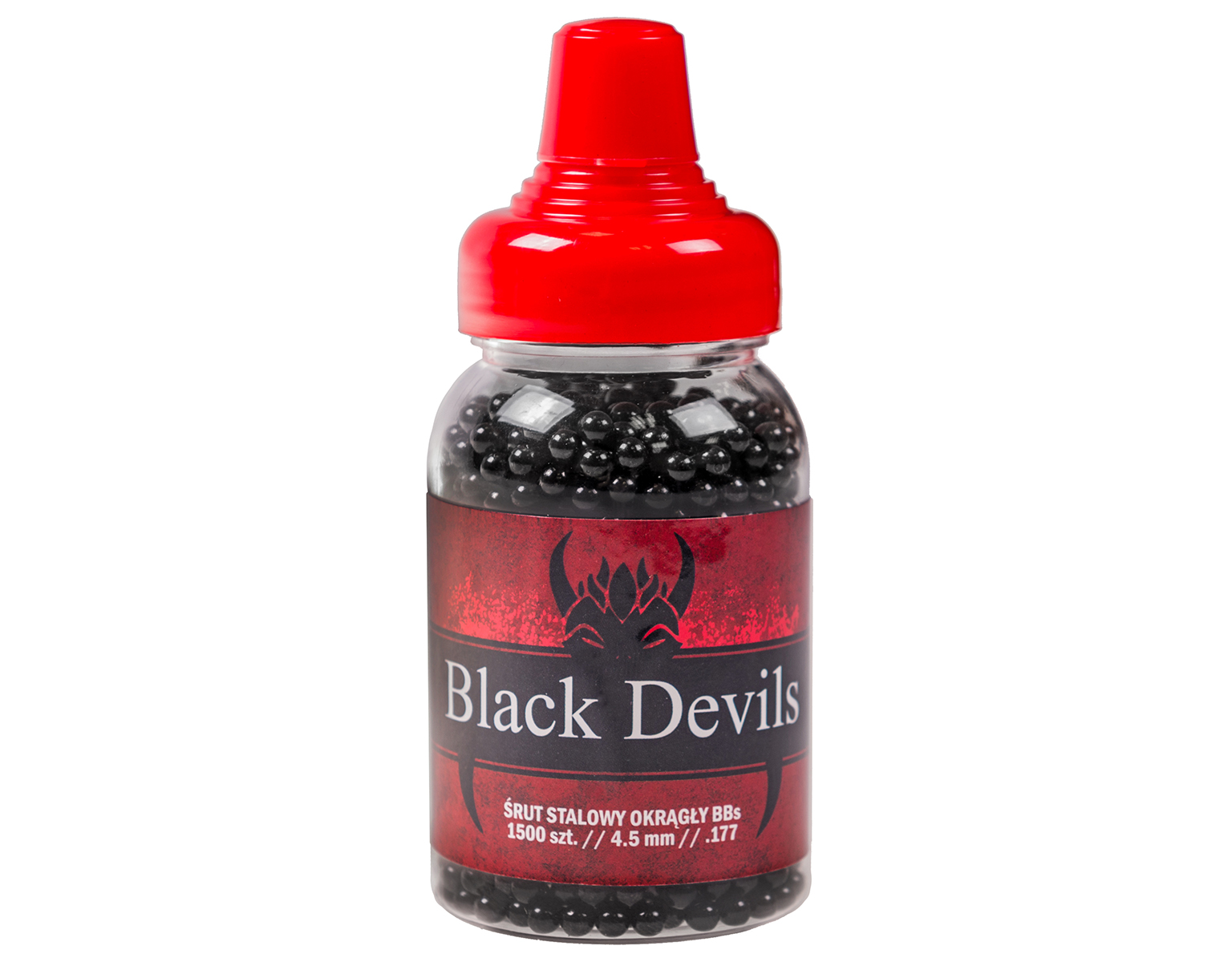 

Śrut stalowy Bb Black Devils 4,5 mm 1500 szt
