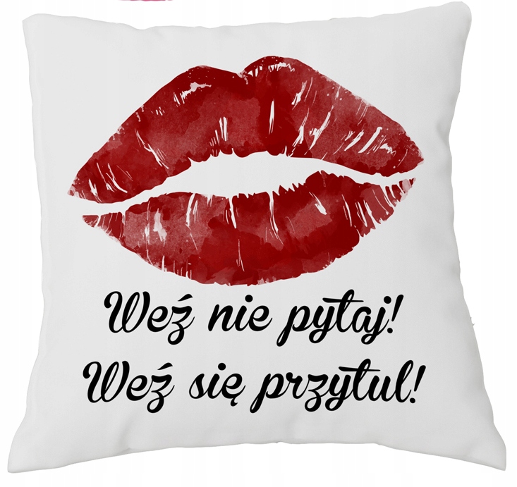 

Poduszka Prezent Walentynki! Duża 40x40cm!!