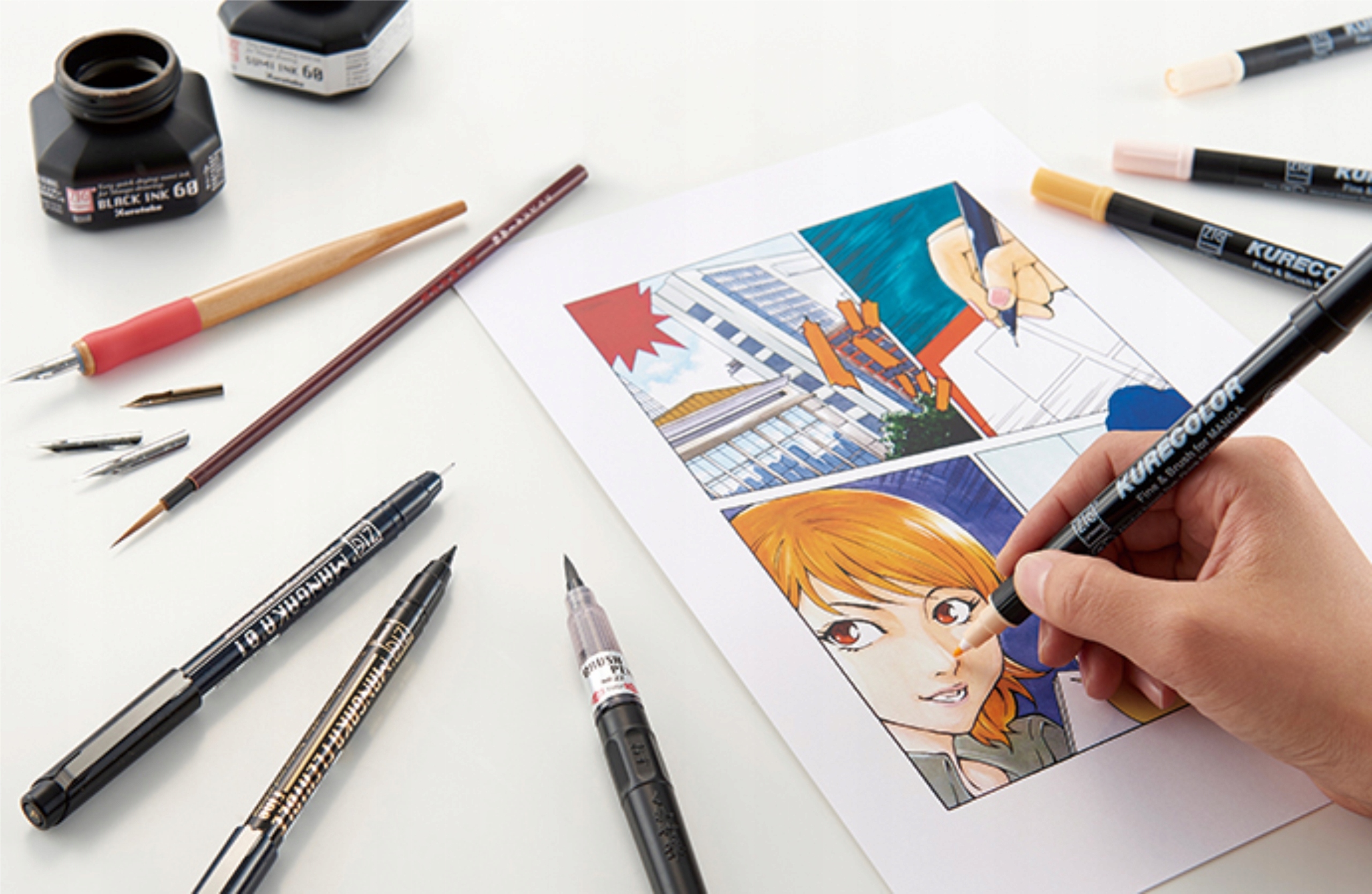 Marker permanenty metaliczny dekoracyjny srebrny Marka Toma