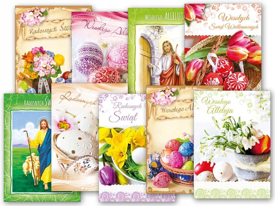 POCZTÓWKA KARTKA WIELKANOC ŚWIĘTA 1 SZTUKA Kod producenta PVE007