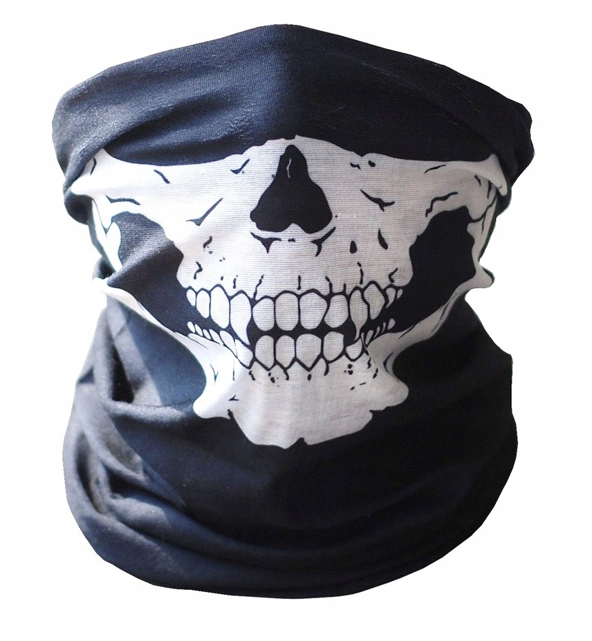 

Chusta Czacha Na Twarz Głowę Szyję Motor Czaszka