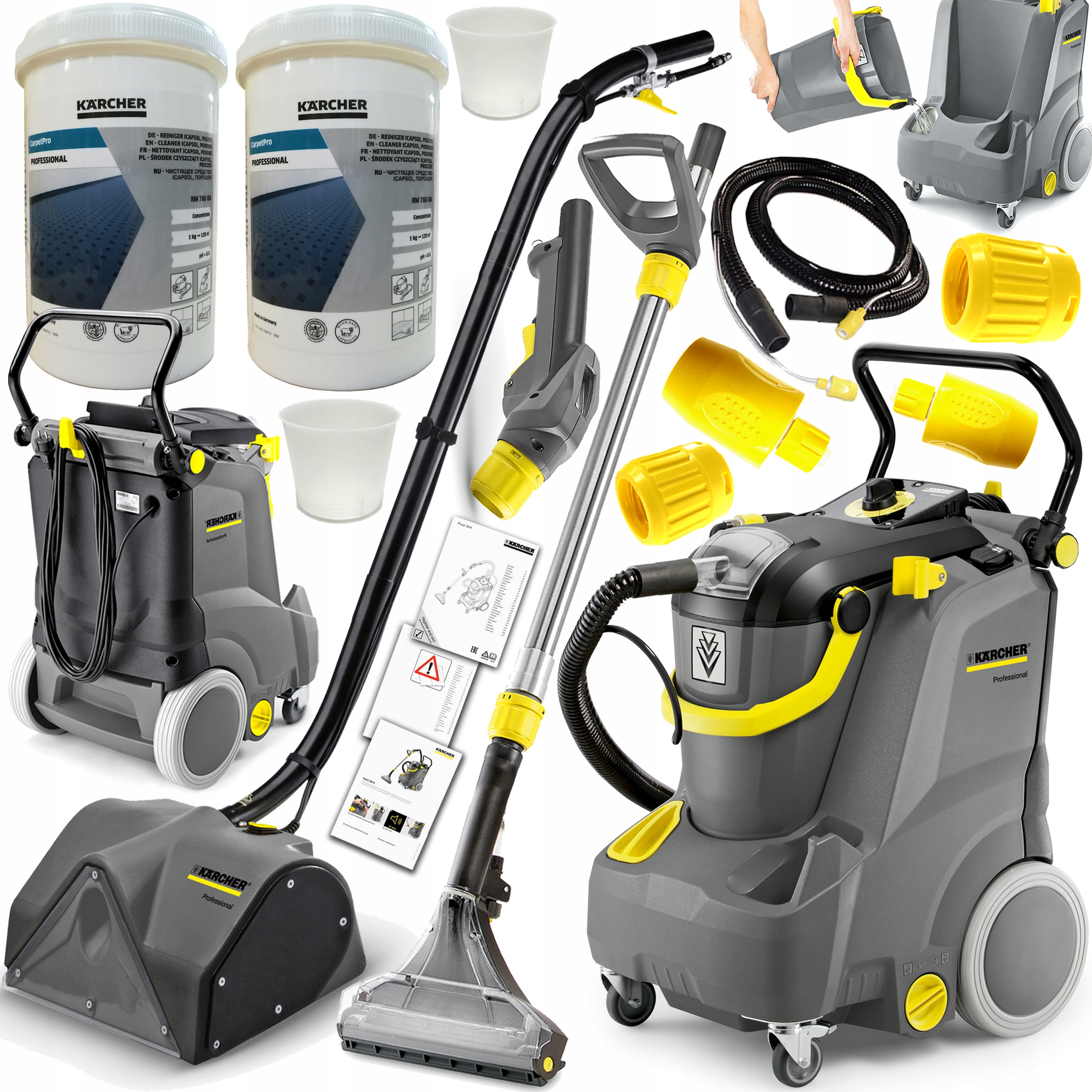 

Karcher Odkurzacz Piorący Puzzi 30/4 + Pw 30/1 Max