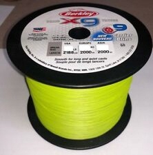 Berkley X9 Fluoro Flame Green 2000M 0,35MM 36,3KG