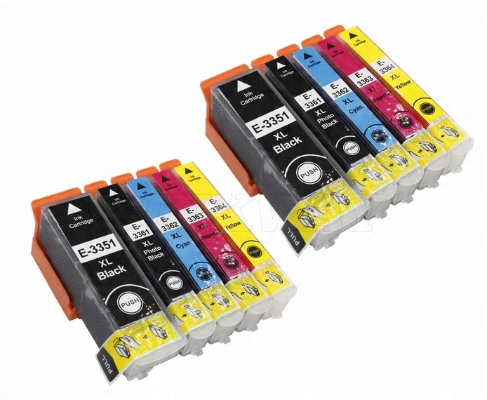 

10x Tusz Do T3351 33XL XP-530 XP-630 XP-635 XP-640