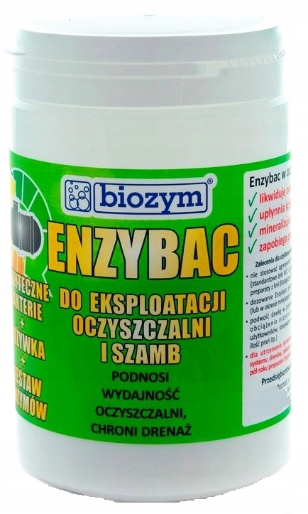 ENZYBAC 1KG Kyslíkové baktérie pre Ekologickú úpravňu