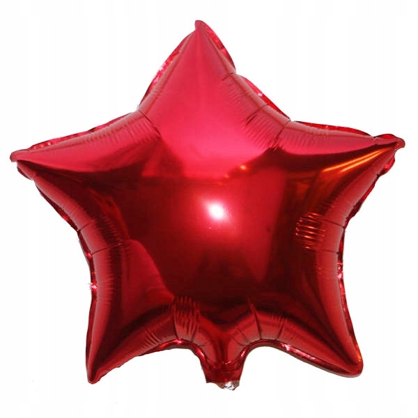 

Czerwona gwiazdka Balon do zestawów i dekoracji 45