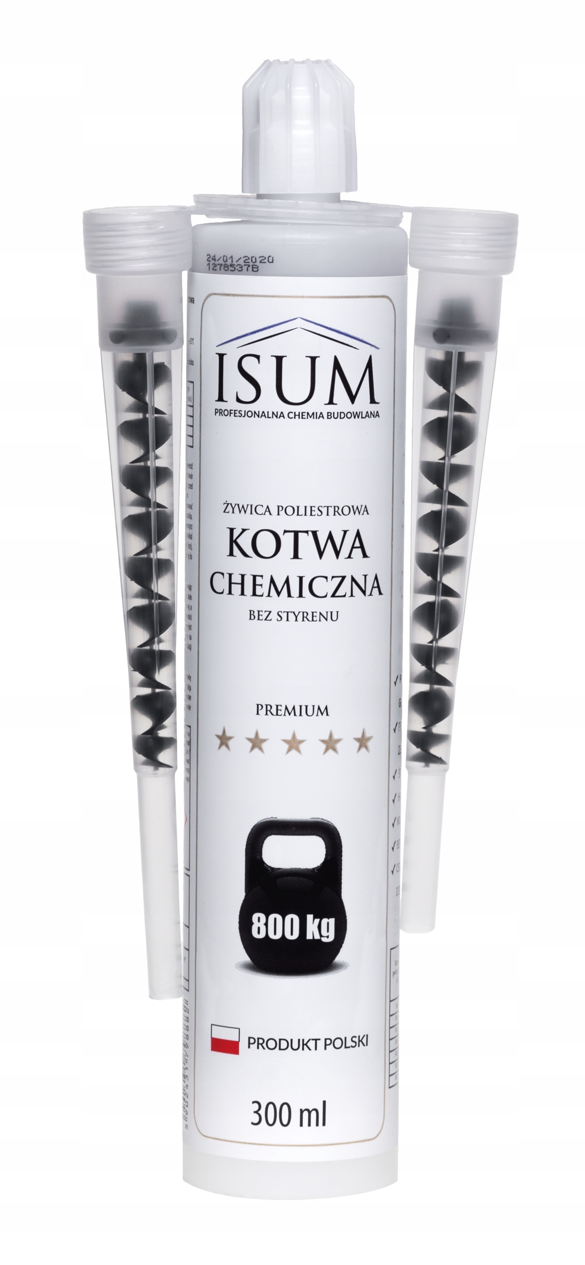 

Isum Kotwa Chemiczna Pesf Bez Styrenu klej 300ml