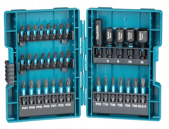 

Makita Zestaw Bitów Tulejka Klucze Impact Black