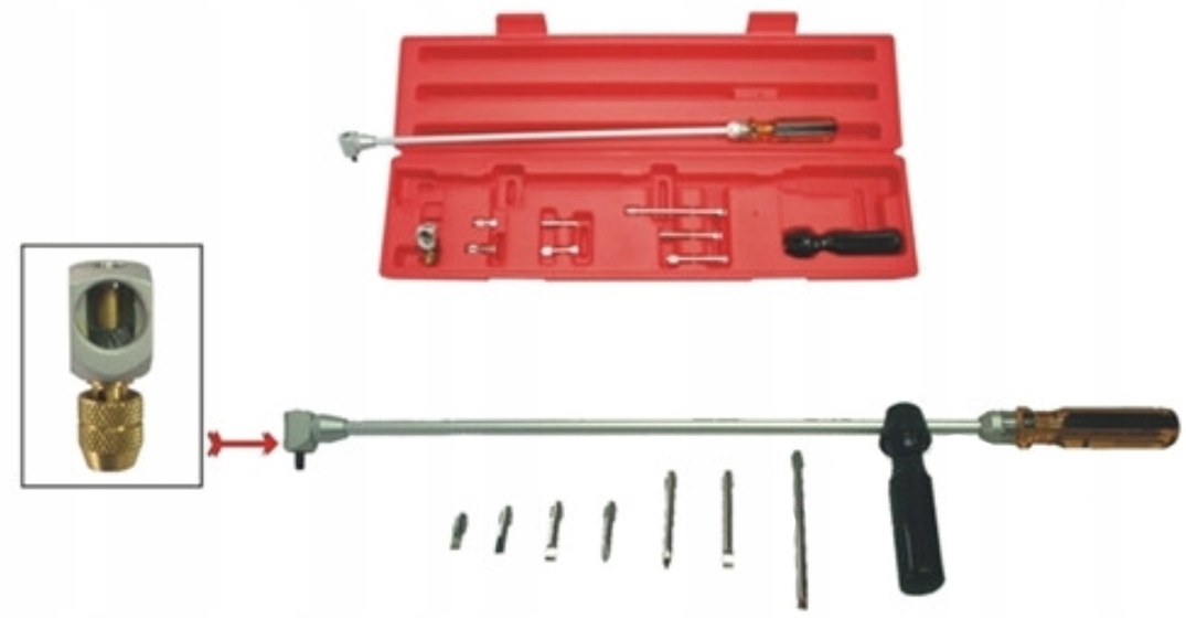 Jmp угловая отвертка для регулировки карбюратора (комплект)