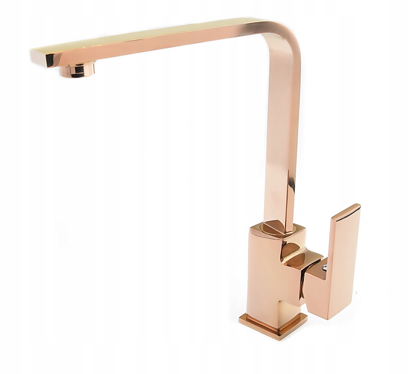 

Nook Rose Gold Złota Bateria Kuchenna Zlew Kran