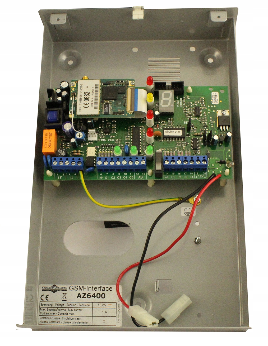 CENTRALA INTERFEJS GSM SMS PROFILINE AZ6400 EAN (GTIN) 4043158000603