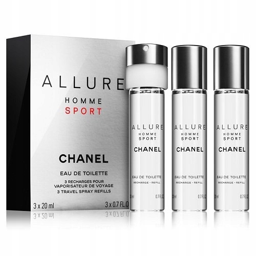 Chanel Allure Homme Sport Edt 3 x 20ml Cestovní