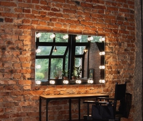 Zrcadlo120X80 pro make-up a kadeřnickou vizáž