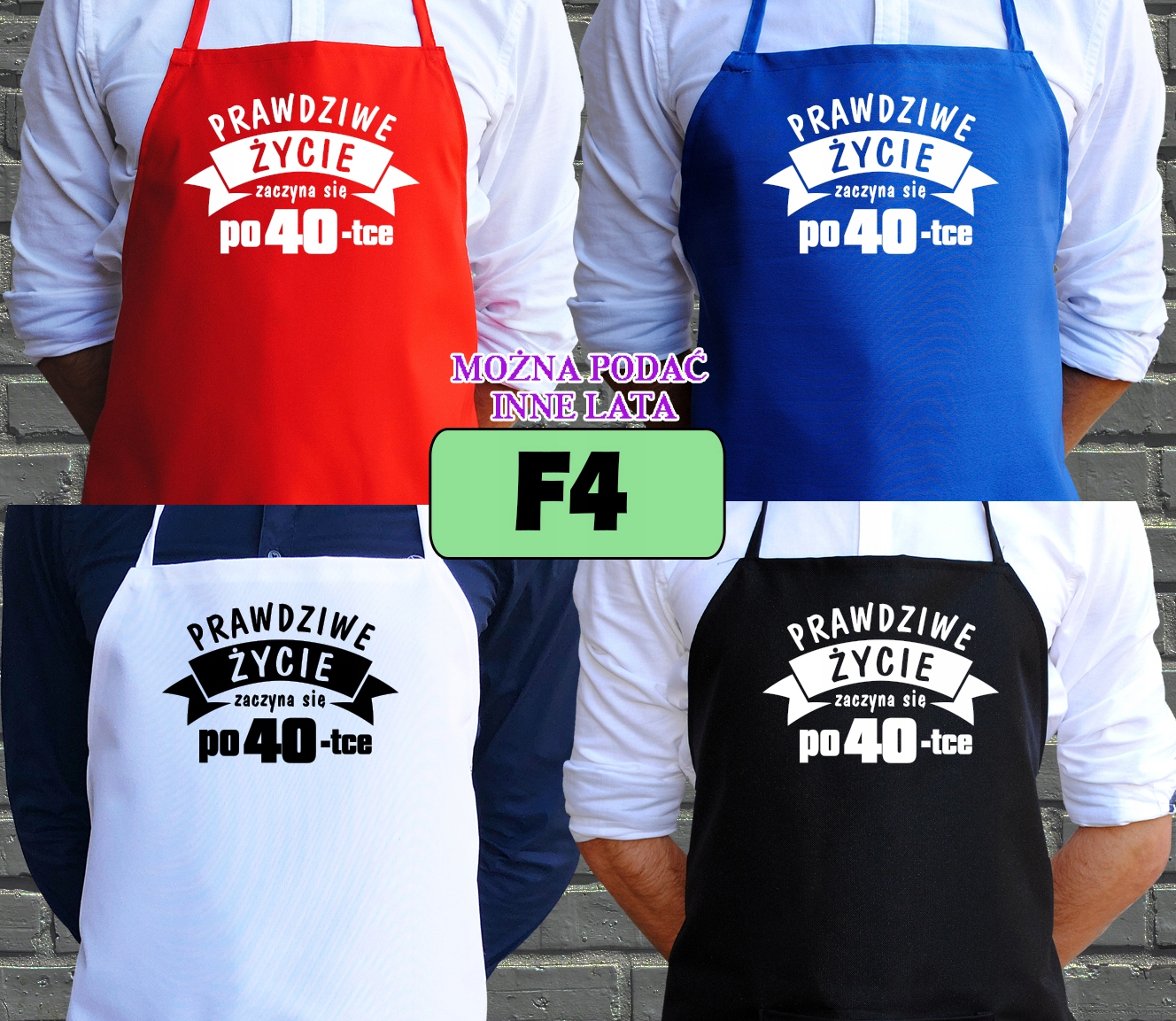 FARTUCH KUCHENNY masterchef PREZENT urodziny Marka inna