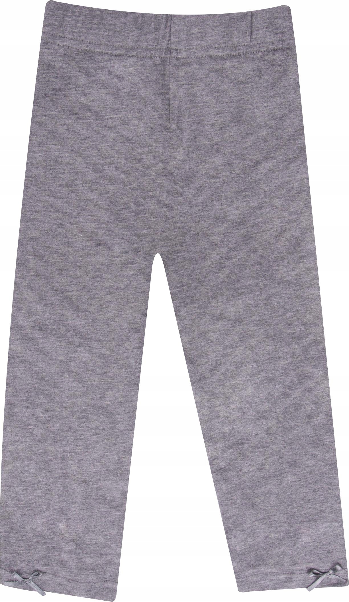 

Getry Legginsy Szare Gładkie Z Kokardką r. 68-74