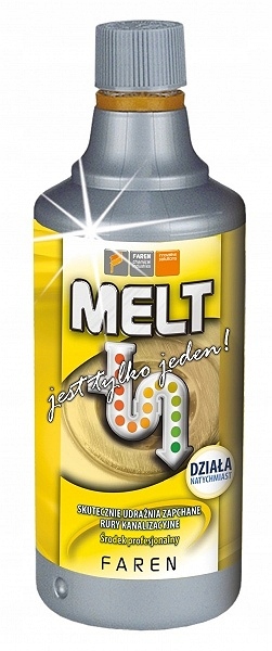 

Melt mocny środek do udrażniania rur kanalizacyjny