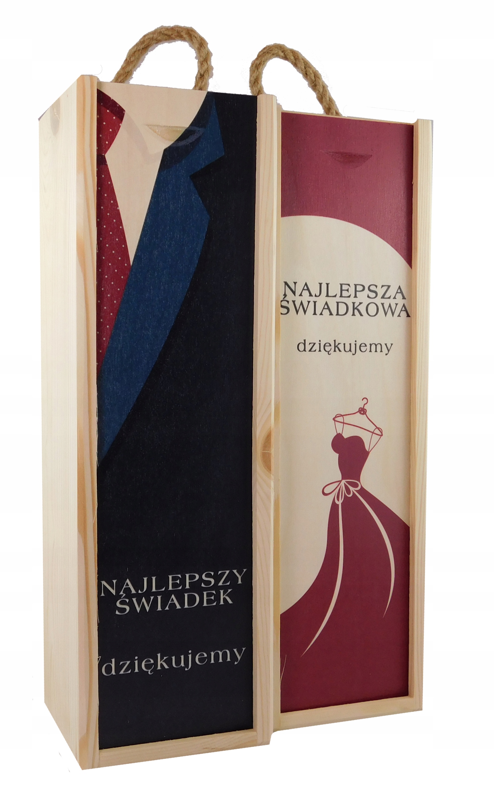 

podziękowanie dla Świadków komplet 2szt