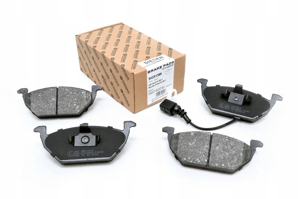 TARCZE 280mm KLOCKI PRZOD SKODA OCTAVIA 2 II 04 13 Installation side Front