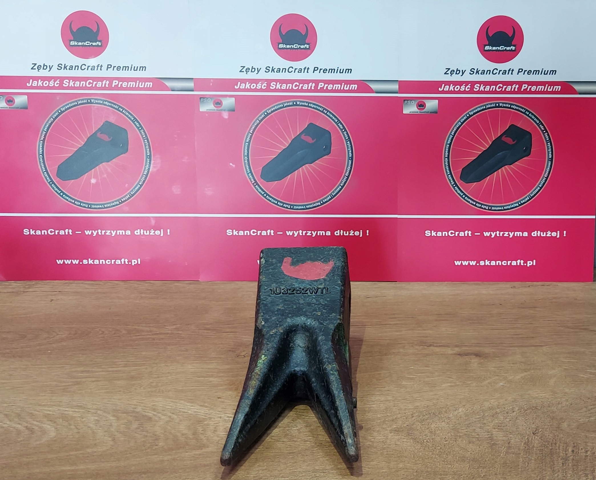 Ząb CAT J250 1U3252WTL SC-C25W dwuszpic. skała SkanCraft Producent części inny