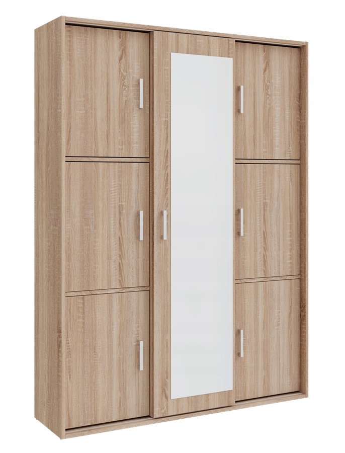 

Szafa do przedpokoju garderoba Uchylna 150cm Półki