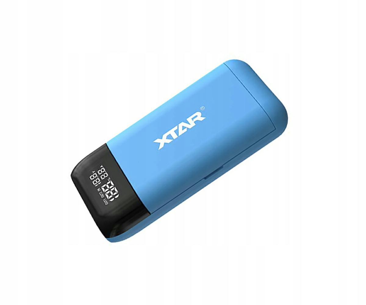 

Ładowarka Xtar PB2S blue Li-ION PowerBank 18650