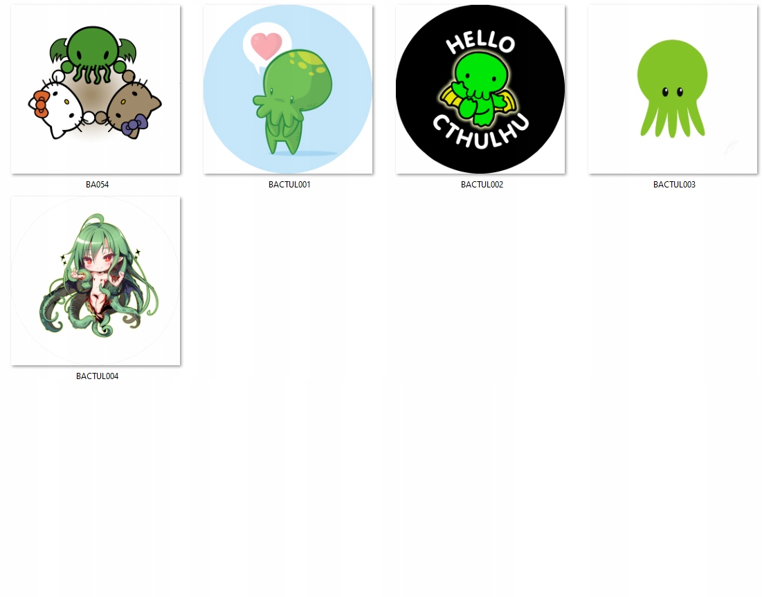 Przypinki Cthullu DUŻY WYBÓR Rodzaj gadżetu filmowy książkowy, komiksowy