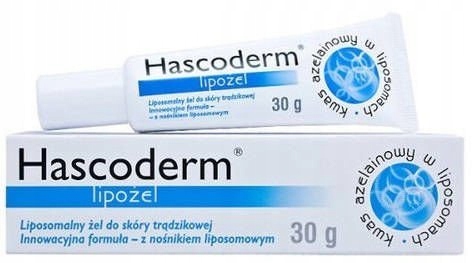 

Hascoderm Lipogel Żel Trądzik Kwas Azelainowy 30G