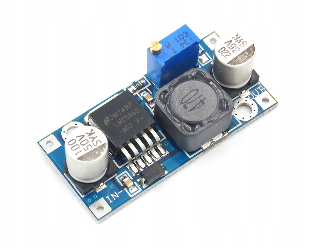 

Przetwornica Step-Down LM2596S 1,5-30V DC Arduino