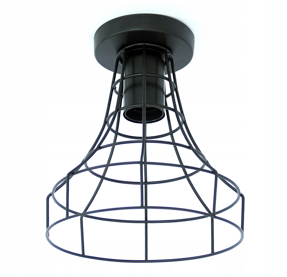 

Lampa wisząca plafon żyrandol Loft E27 Led koszyk