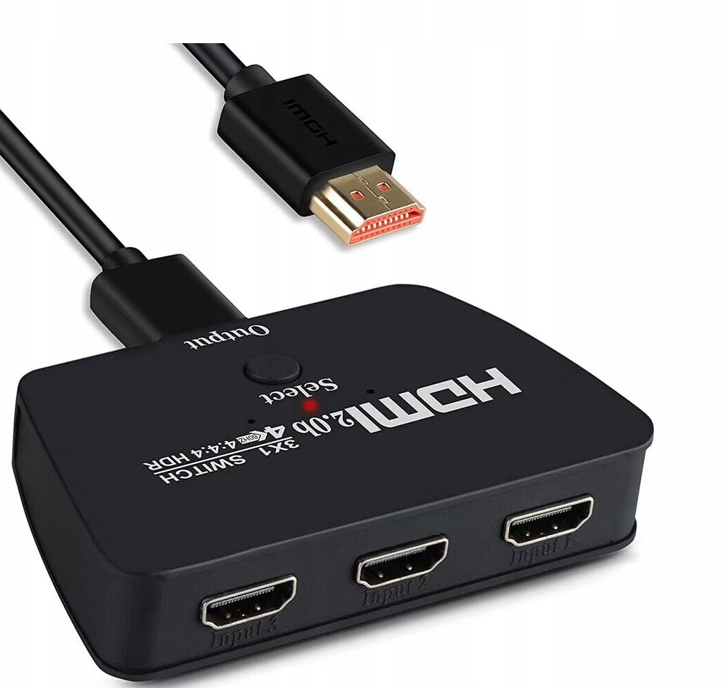 

Switch Hdmi 3x1 Przełącznik Uhd 4K Hdcp 2.2 Hdr