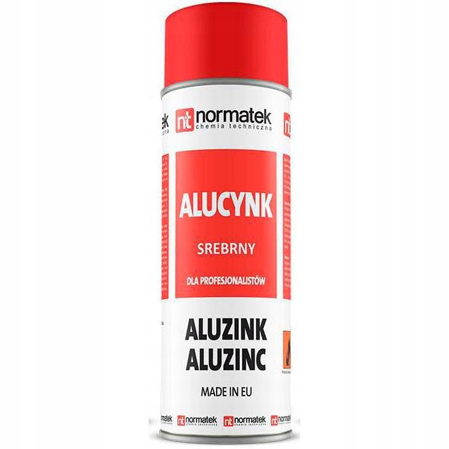 

Alu cynk w sprayu Normatek Nt 1010-EUS srebrny