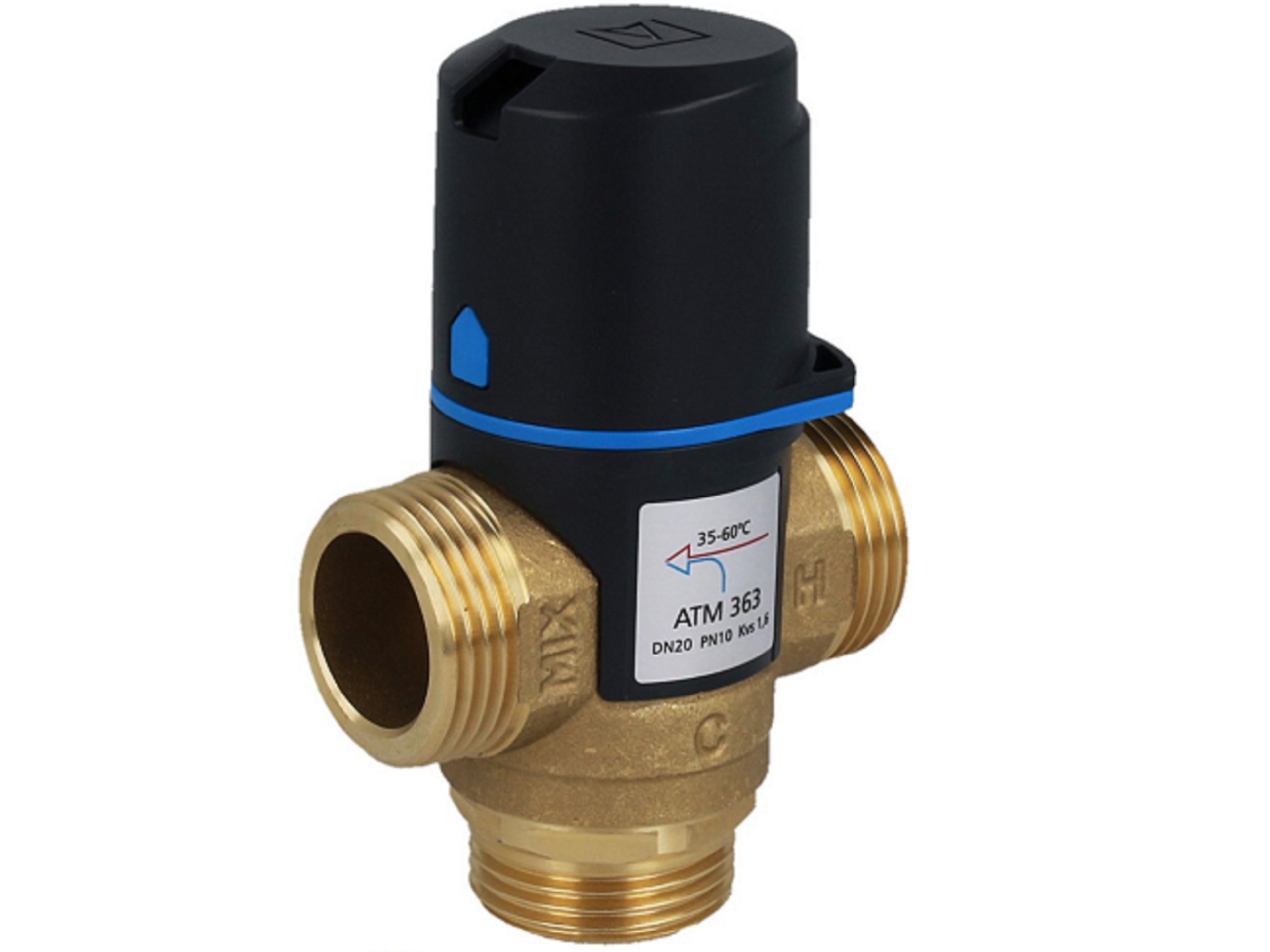 Termostatyczny zawór mieszający ATM363 mosiężny afriso