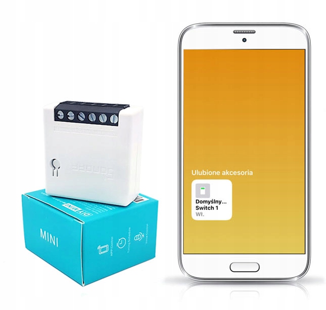 

Sonoff Mini dopuszkowy WiFi zmiana dla HomeKit