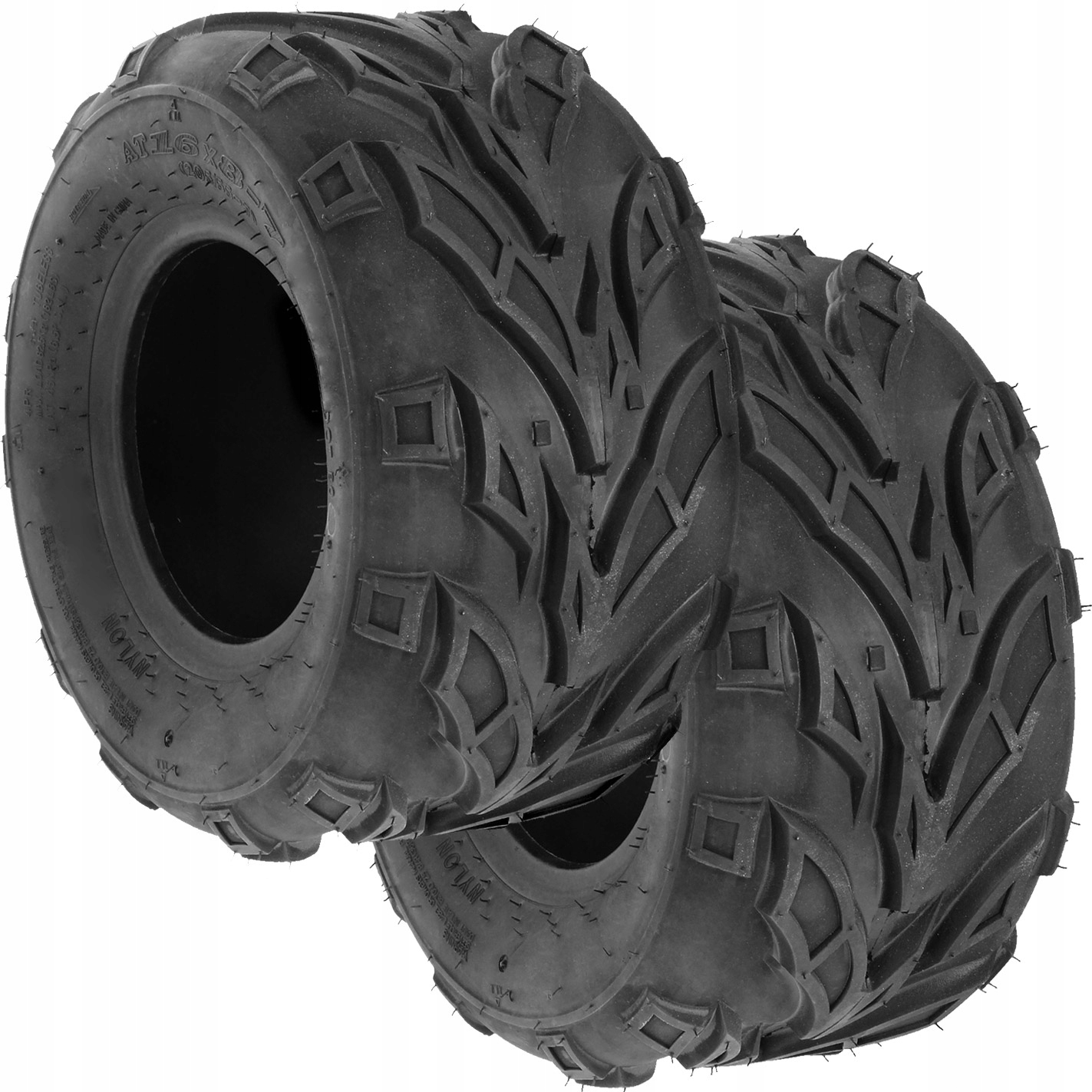 

2x Opona 16x8-7 200/55-7 Cali Quad Atv Homologacja