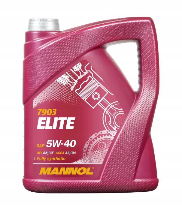 

Mannol Elite 5W-40 Api Sn/cf 5L