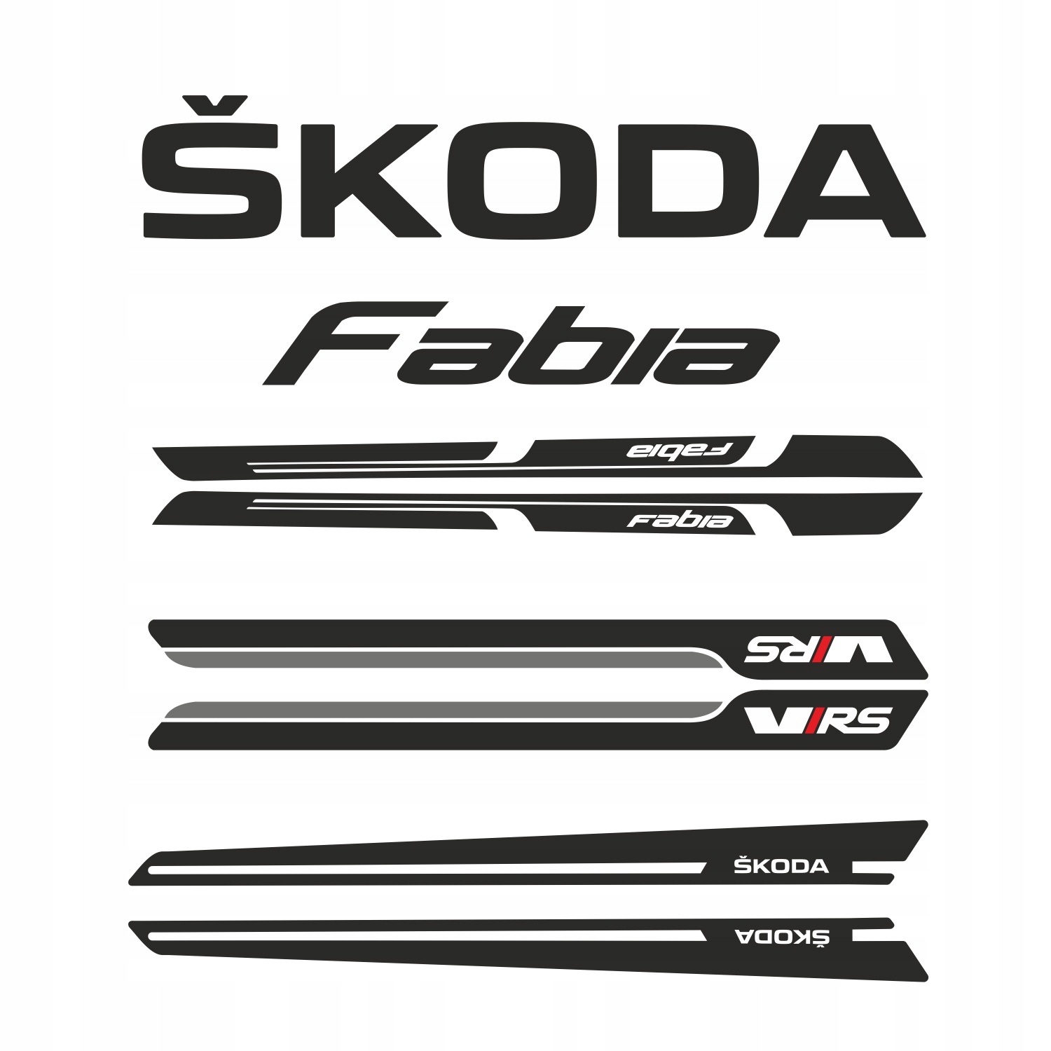 

Naklejki Skoda Fabia Folia Długoletnia