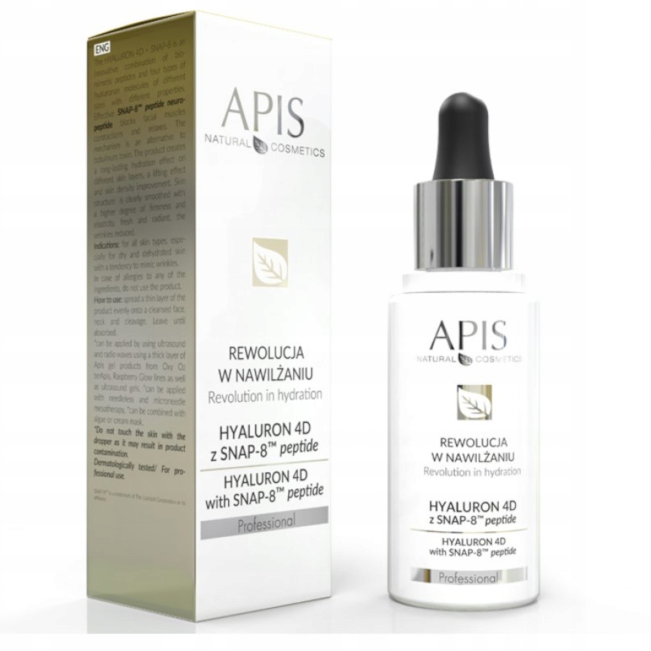 Apis Liftingové peptidové sérum s kyselinou hyaluronovou 4D a peptidem Snap-8, 30 ml