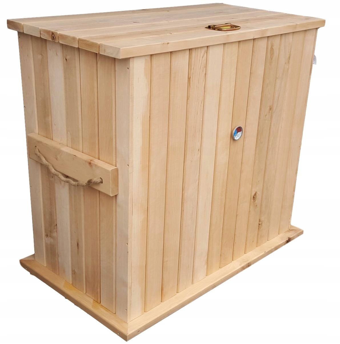 

Olchowa Drewniana Wędzarnia Ogrodowa 110x60x105H