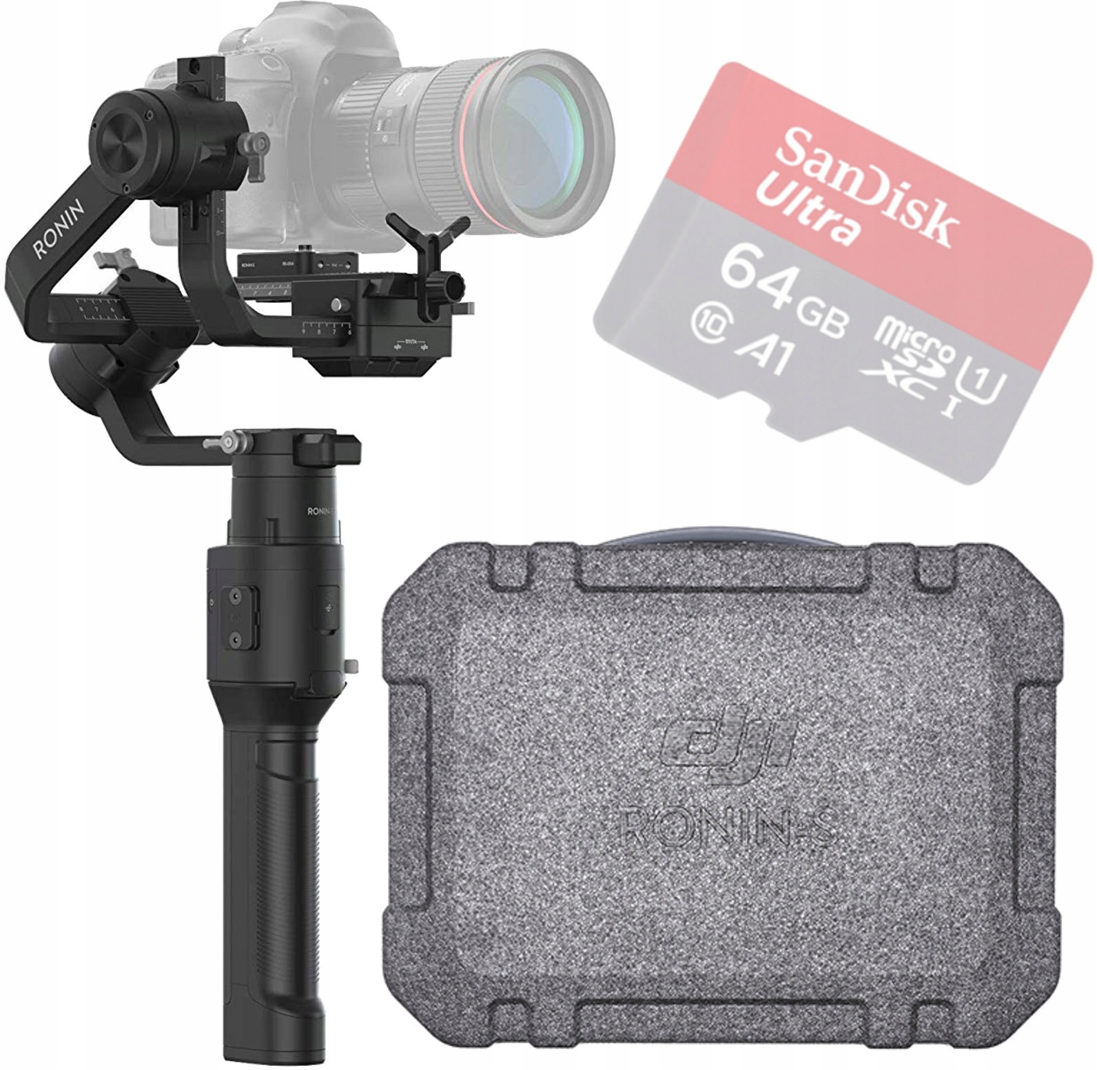 

Dji Ronin S Essentials Kit Gimbal Do 3,6KG + 64GB