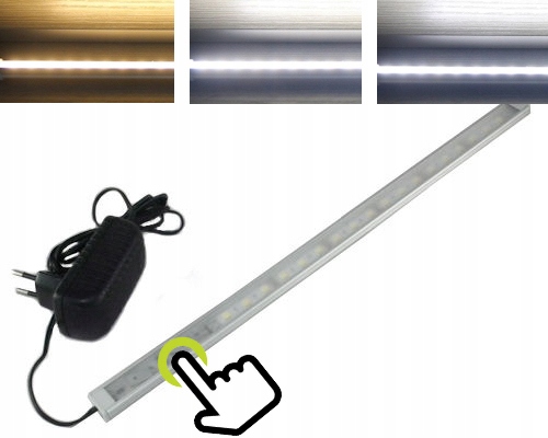 

Lampa podszafkowa Led 50cm Na Dotyk 3w1 3000-6500K