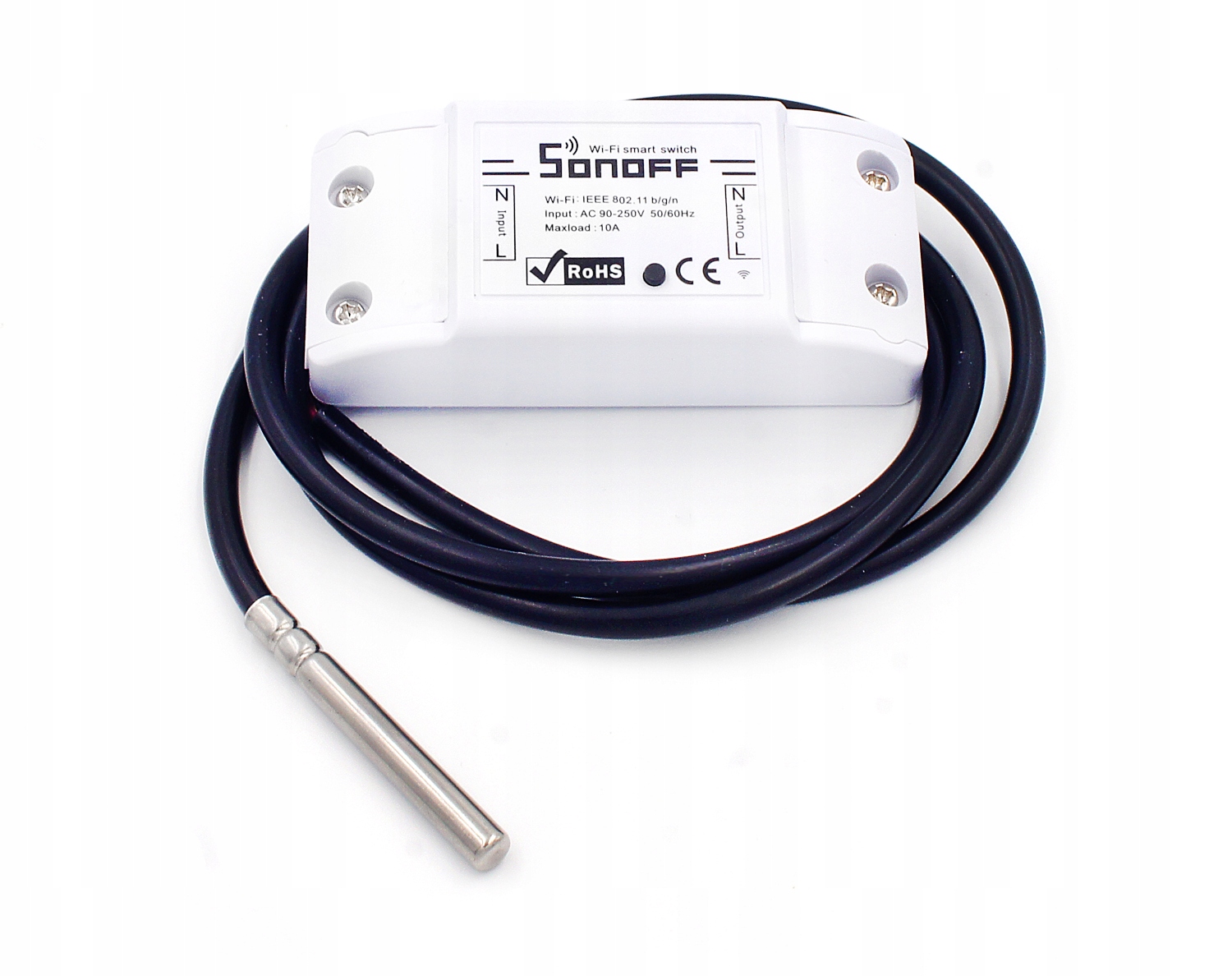 

Sonoff Basic czujnik temperatury DS18B20 5m