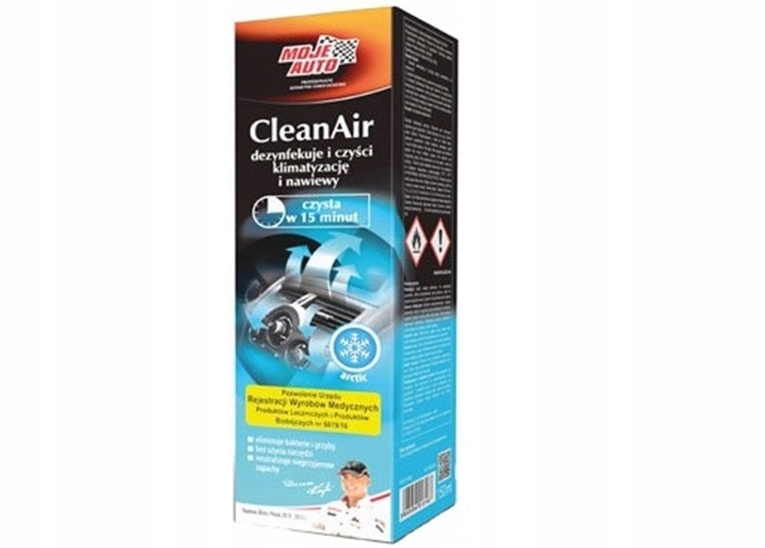 

Moje Auto Clean Air Odgrzybiacz Do Nawiewów Klima