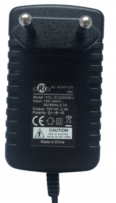 Zasilacz do OCTAGON USTYM 4K YCL-D120200EU Duopack