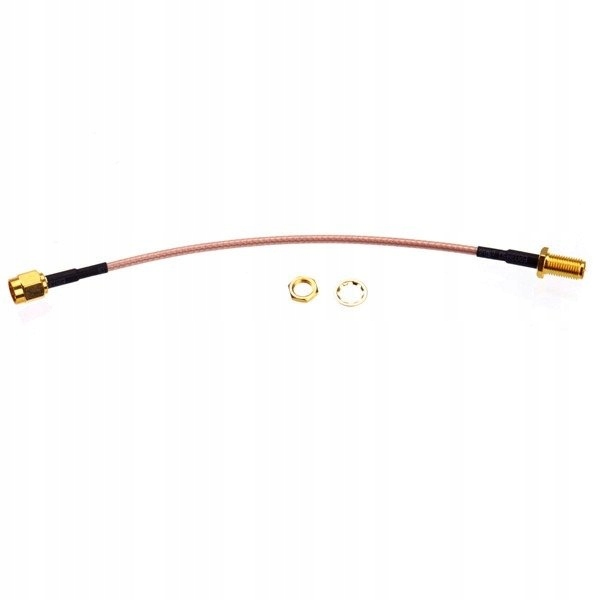 Przejście Rp-sma Plug Na Rp-sma Jack 100mm