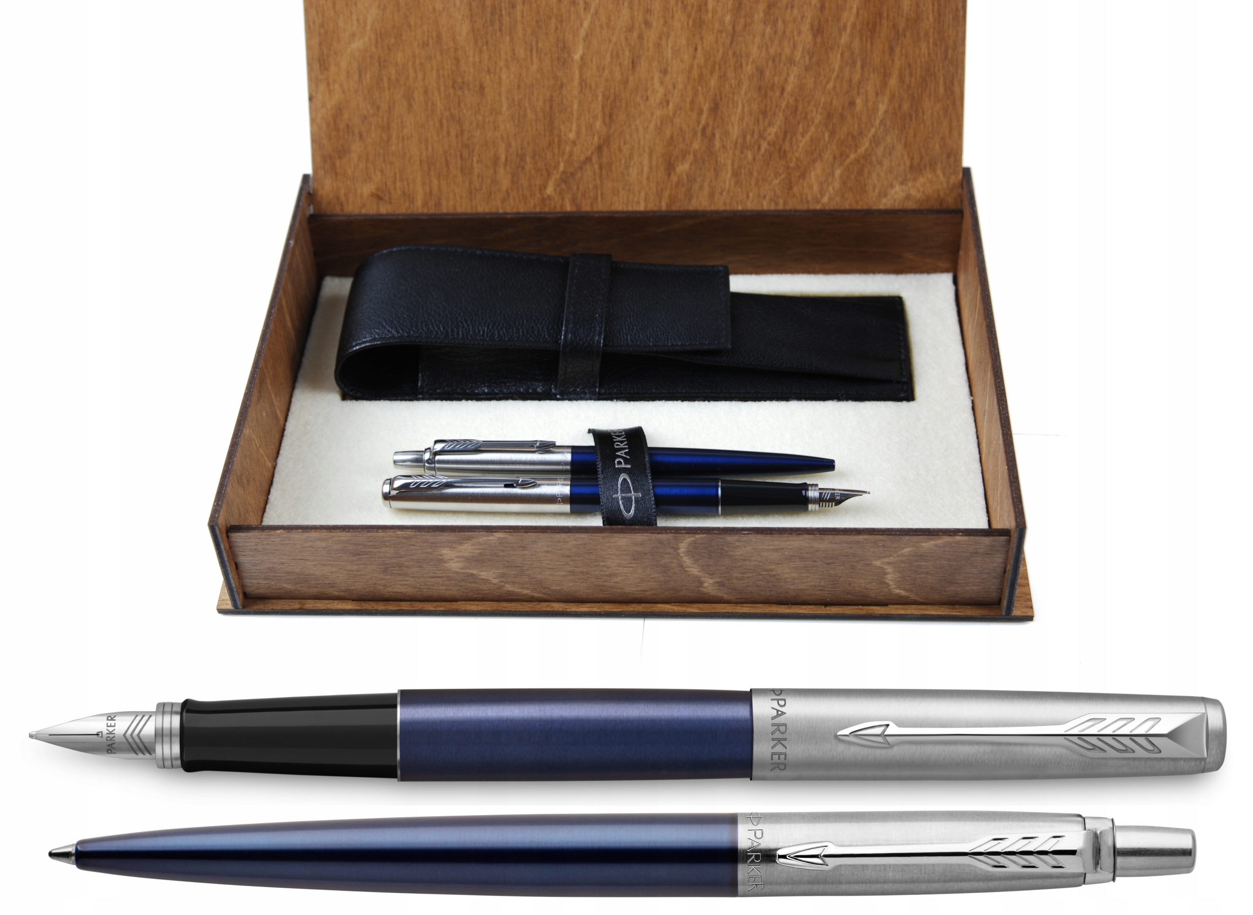 

Parker Jotter długopis pióro Drewno Grawer Rr 1Z11