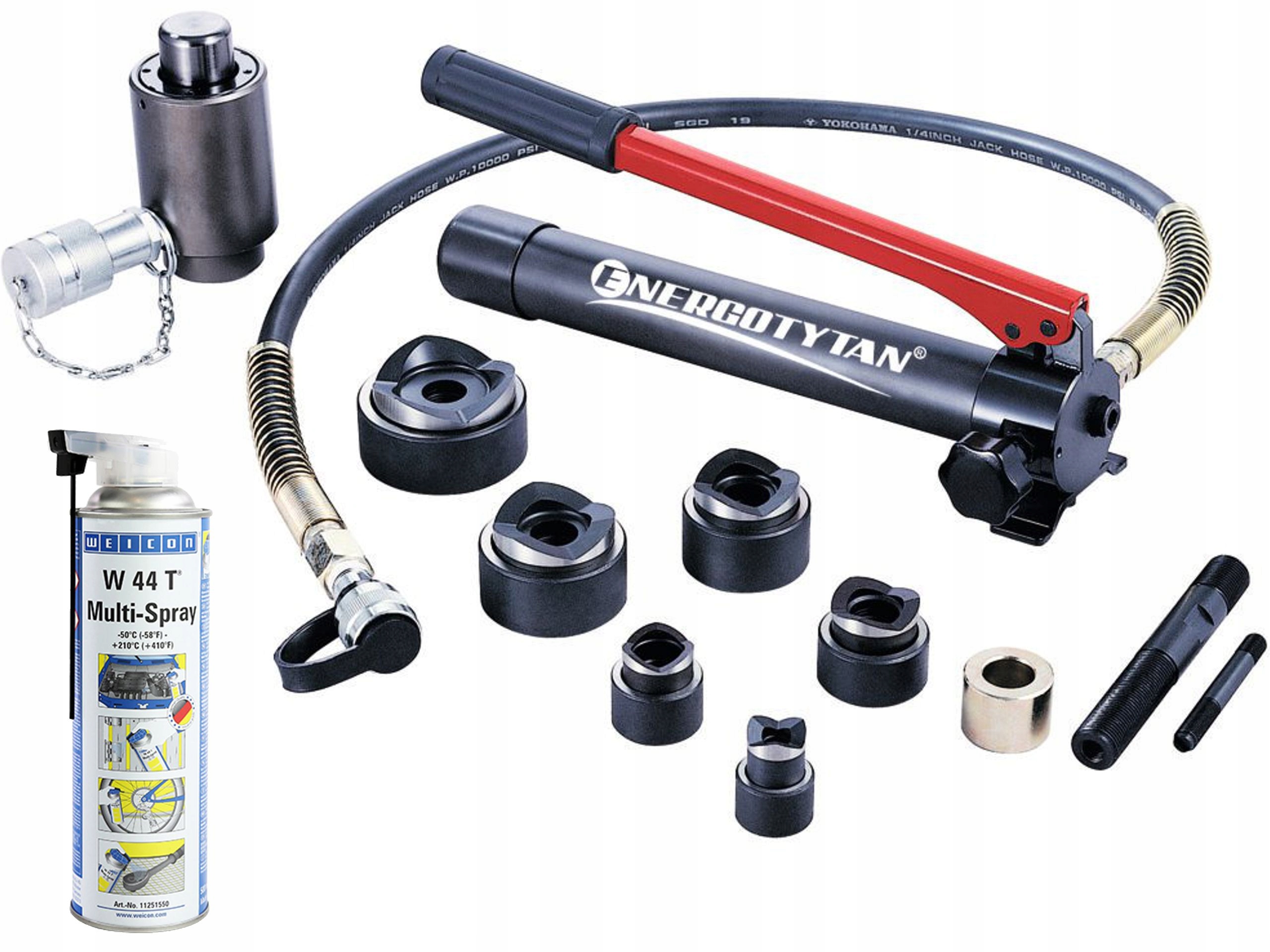 HYDRAULICZNY WYCINAK OTWORÓW OTWORNICA PRASKA PG