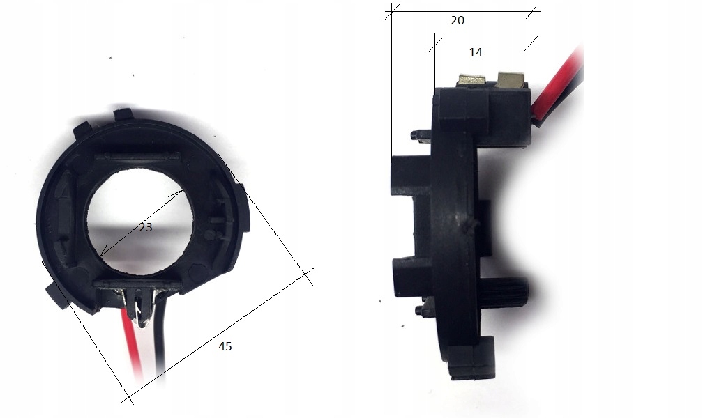 Adapter montażowy LED H7 AM15 VW GOLF 7 VII TIGUAN Rodzaj LED
