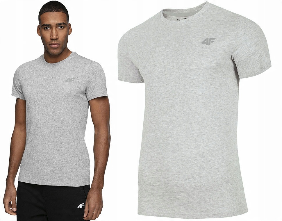 

Koszulka 4F Męska T-shirt Bawełniana TSM003 r.S